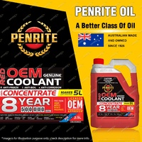 Penrite Red OEM Coolant Concentrate provides extended long-term protection 2.5L