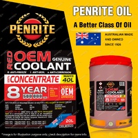 Penrite Red OEM Coolant Concentrate provides extended long-term protection 20L