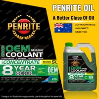 Penrite Green OEM Coolant Concentrate Engine Coolant for cooling system 2.5L