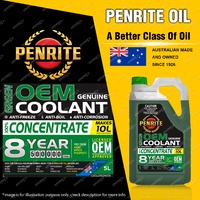 Penrite Green OEM Coolant Concentrate Engine Coolant for cooling system 5L