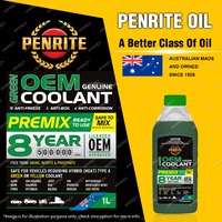 Penrite Green OEM Coolant Premix Engine Coolant for cooling system 1L