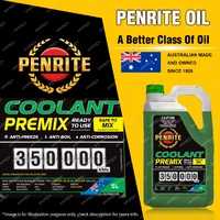 Penrite 350,000 Km Green Premix Engine Coolant for cooling system 5L