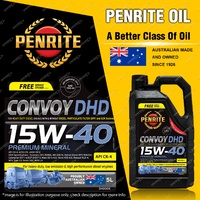 Penrite Premium Mineral Convoy Diesel HD 15W-40 Engine Oil 5L - Premium Quality