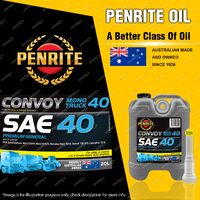 Penrite Premium Mineral Convoy Mono Truck 40 Engine Oil 20L - Premium Quality