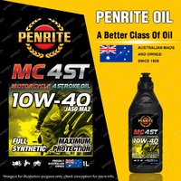 Penrite MC-4ST Full Synthetic 10W-40 Motorcycle 4 Stroke Engine Oil 1L