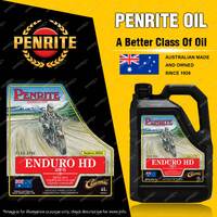 Penrite Premium Mineral ENDURO HD 25W-70 Motorcycle 4 stroke Engine Oil 4L