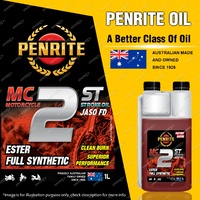 Penrite MC-2 Full Synthetic Two Stroke Oil Motorcycle Engine Oil 1L