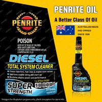 Penrite Diesel Total System Cleaner professional strength fuel additive 375ml