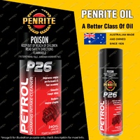 Penrite P26 Petrol Foaming Intake Cleaner 240ml professional workshop grade