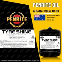 Penrite Tyre Shine long lasting rich deep shine Wet Look spray 20L