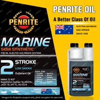 Penrite Semi Synthetic MARINE OUTBOARD 2 STROKE OIL Engine Oil 1L