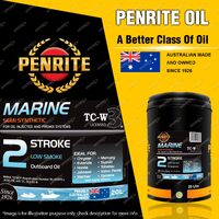 Penrite Semi Synthetic MARINE OUTBOARD 2 STROKE OIL Engine Oil 20L