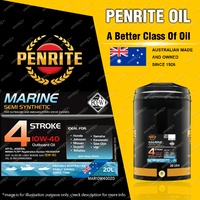 Penrite Semi Synthetic MARINE OUTBOARD 4 STROKE 10W-40 Engine Oil 20L