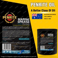 Penrite Marine Grease 2.5KG NLGI 2 Green Coloured Anti-Rust Additive