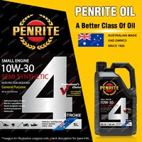 Penrite Semi Synthetic SMALL ENGINE 4 STROKE 10W-30 Engine Oil 5L