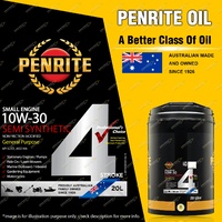 Penrite Semi Synthetic SMALL ENGINE 4 STROKE 10W-30 Engine Oil 20L