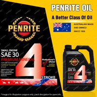 Penrite Premium Mineral SMALL ENGINE 4 STROKE SAE 30 Engine Oil 2.5L