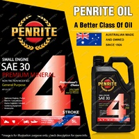 Penrite Premium Mineral SMALL ENGINE 4 STROKE SAE 30 Engine Oil 5L