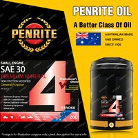 Penrite Premium Mineral SMALL ENGINE 4 STROKE SAE 30 Engine Oil 20L