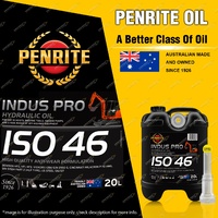 Penrite Indus Pro Hydraulic oil 46 Premium mineral ISO 46 low zinc 20L