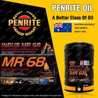 Penrite Indus MR 68 Hydraulic Oil Zinc Free high quality multi-grade 20L