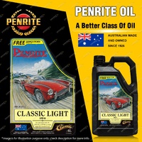 Penrite Premium Mineral CLASSIC LIGHT 20W-60 high zinc Engine Oil 5L