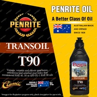 Penrite Transoil SAE 90 Premium non EP API GL-1 gear oil 1L - Premium Quality