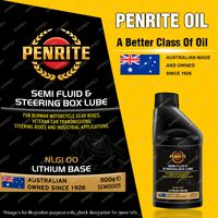 Penrite Semi Fluid Grease extreme pressure NLGI 00 lithium soap thickened 500g