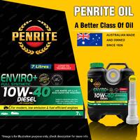 Penrite Enviro+ 10W-40 Engine Oil 7L for MITSUBISHI Challenger PB PC Rosa Diesel