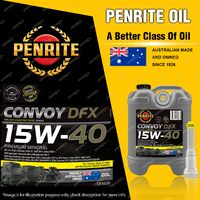 Penrite Convoy DFX 15W-40 Engine Oil 20L for Ford Courier Econovan F250 Trader