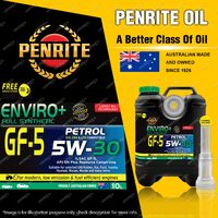 Penrite Enviro+ GF-5 5W30 Engine Oil 10L for Alfa Romeo Mito 955 0.9L 77KW