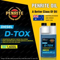 Penrite D-TOX Diesel Fuel Additive 1 Liter ADDTOX001 Premium Quality