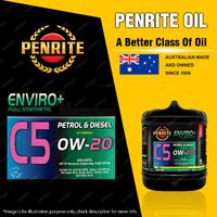 Penrite Full Synthetic Enviro+ C5 0W-20 Engine Oil 20L DPF Compatible