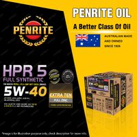 1 x Penrite Full Synthetic HPR 5 SAE 5W40 Engine Oil Enviro Box 20L