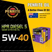 Penrite Semi Synthetic HPR Diesel 5 5W-40 Engine Oil Enviro Box 20L