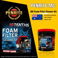 Penrite Motorcycle MC Foam Filter Cleaner Kit non caustic water soluble