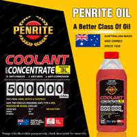 1 x Penrite 500,000KM Red Coolant Concentrate Engine Coolant 1 Liter