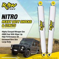 Pair Rear Raw 4x4 Nitro Shock Absorbers 2 Inch Lift for GREAT WALL X240 2005 on