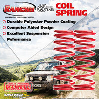 Front Rancho 50mm Lift 0KG-GVM Load Coil Springs for LDV T60 SK8C 2.8DT 07/17-On