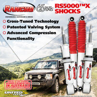 Front + Rear Rancho Shock Absorbers for Isuzu D-Max TF COIL IFS 3.0DT 12-ON