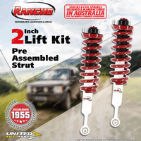 Front 35mm Lift Kit Rancho Complete Struts for Toyota Hilux KUN26 3.0 4WD 05-15