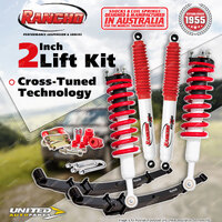 45mm Lift Kit Rancho Complete Strut Shocks Leaf Springs for Toyota Hilux KUN26R