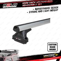 Rola Roof Rack Heavy Duty Extended Removable Set Series RM Black CRM17-1-B