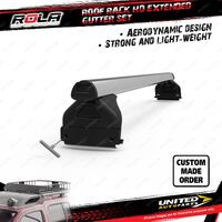 Rola HD Extended Gutter Roof Rack Bar for Ford Transit 4D VH VJ VAN 2000-2006