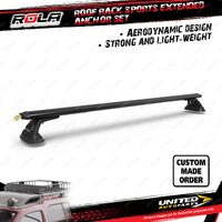 Rola Sports Extended Anchor Roof Rack Bar for Holden Colorado RG Ute 06/2012-On