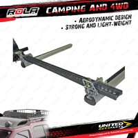 Rola Roof Rack Accessory High Lift Jack Mount Heavy Duty Channel Camping and 4WD