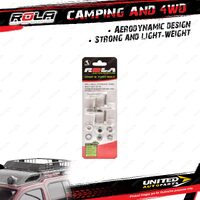 Rola Roof Rack Accessory M8X28 Drop And Turn Channel Bolt Set Titan