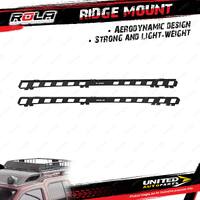 Rola Roof Rack Accessory Ridge Mounts for Nissan Patrol GU 5D SUV 1997-2006