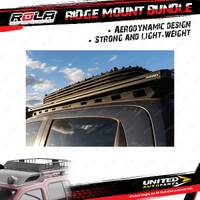 Rola Ridge Mount Bundle for Ford Ranger PX 4D Ute Wildtrack 06/2012-04/2022