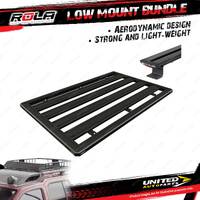 Rola Low Mount Rail Kit & 1800mm Titan Tra for Holden Trailblazer RG SUV 16-20